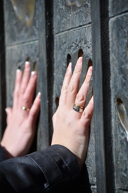 Hands joined together